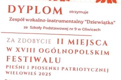 Zespół „Dziewiątka” znów na podium